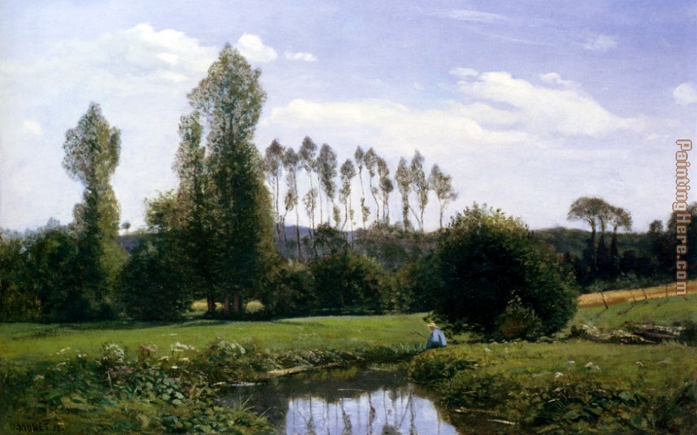 View At Rouelles, Le Havre painting - Claude Monet View At Rouelles, Le Havre art painting